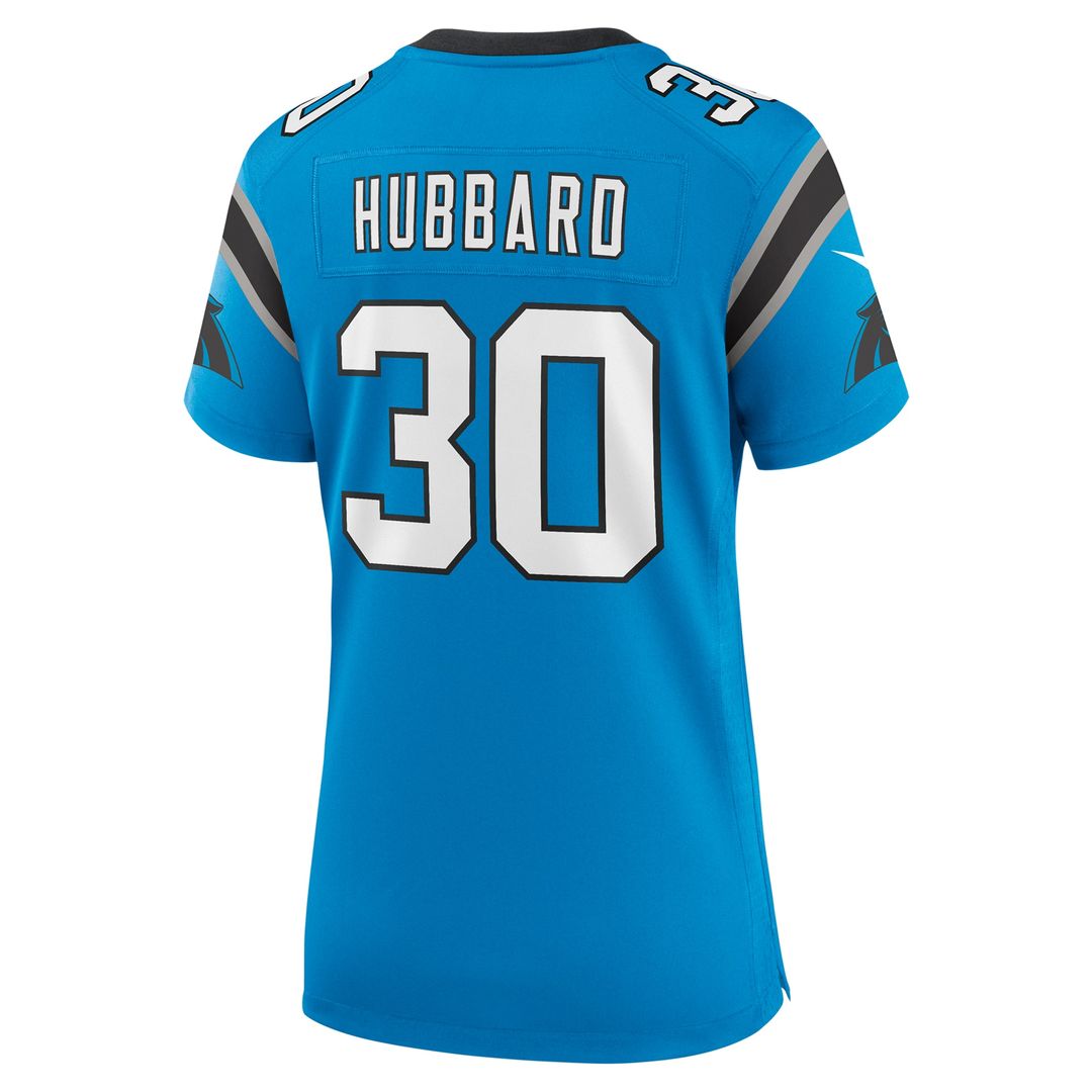 Chuba Hubbard Carolina Panthers Nike Women's Team Game Jersey - Black