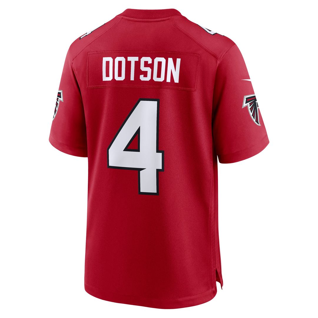 Jahan Dotson Atlanta Falcons Nike Team Game Jersey - Red