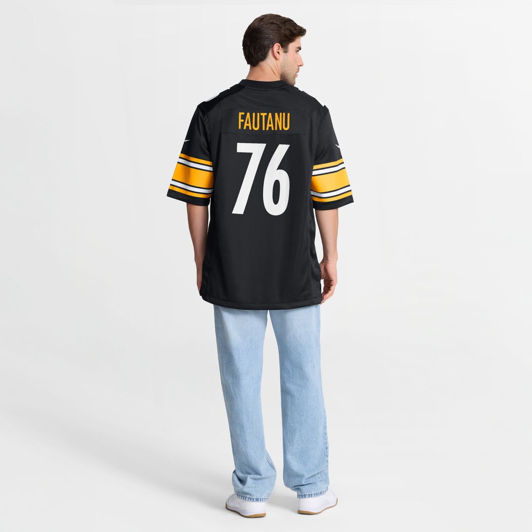 Troy Fautanu Pittsburgh Steelers Nike Player Game Jersey - Black