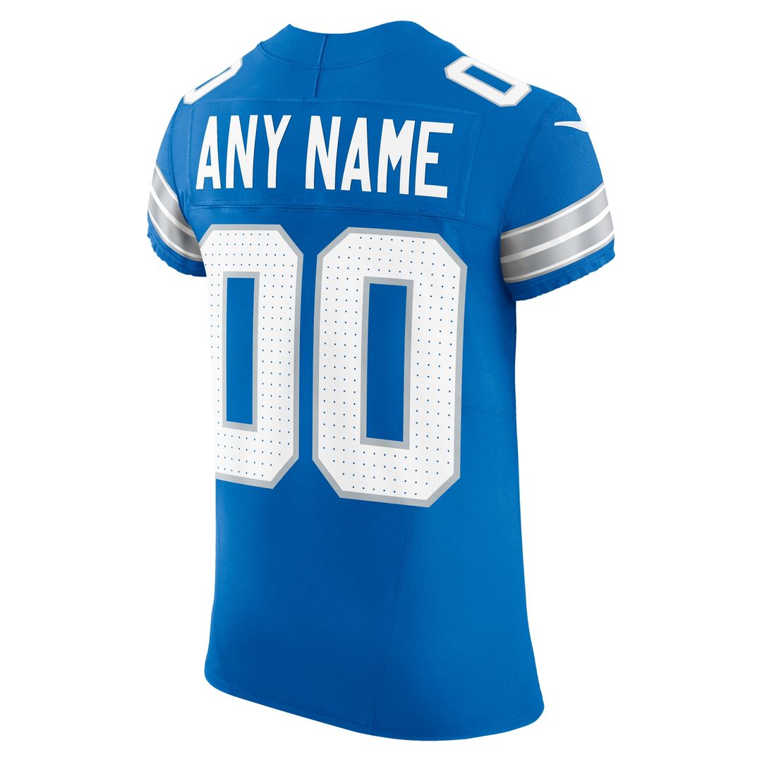 Detroit Lions Nike Alternate Vapor F.U.S.E. Elite Custom Jersey - Black