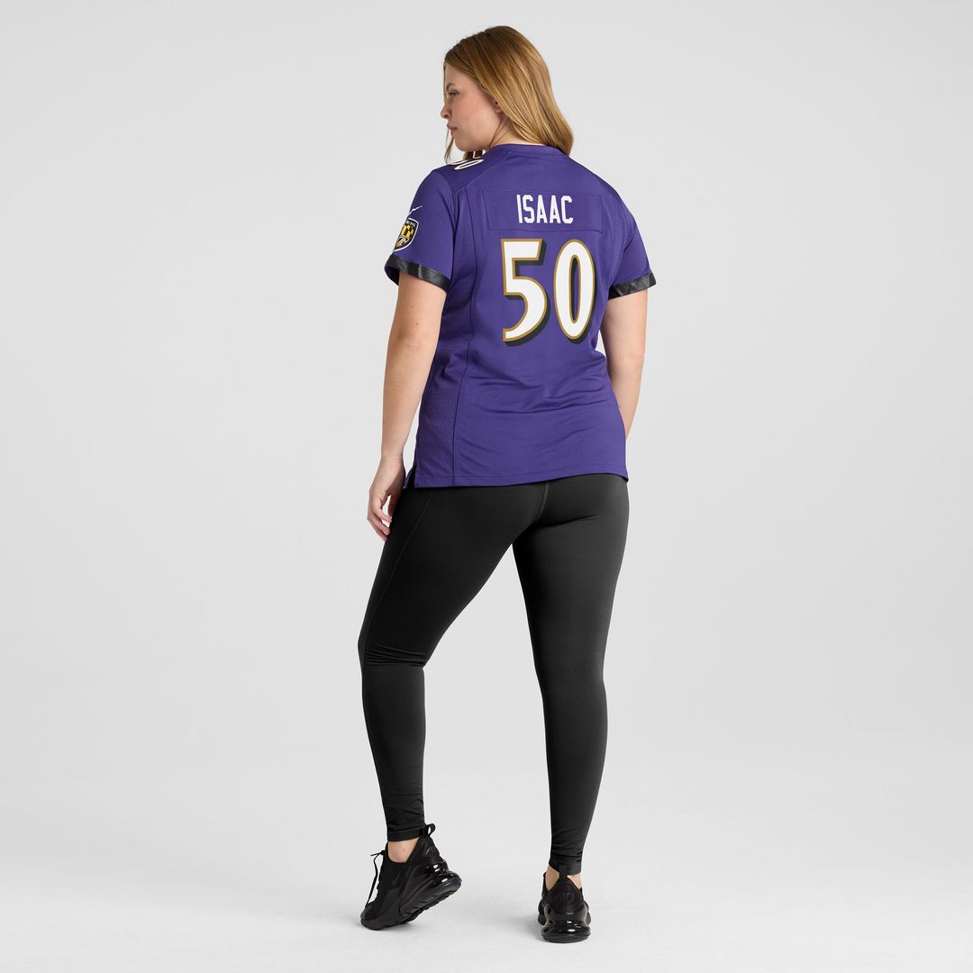 Adisa Isaac Baltimore Ravens Nike Women's Game Jersey - Purple