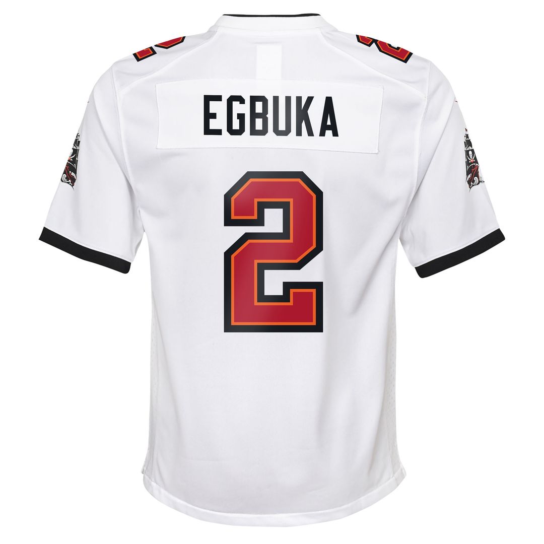 Emeka Egbuka Tampa Bay Buccaneers Nike Youth Team Game Jersey - Red