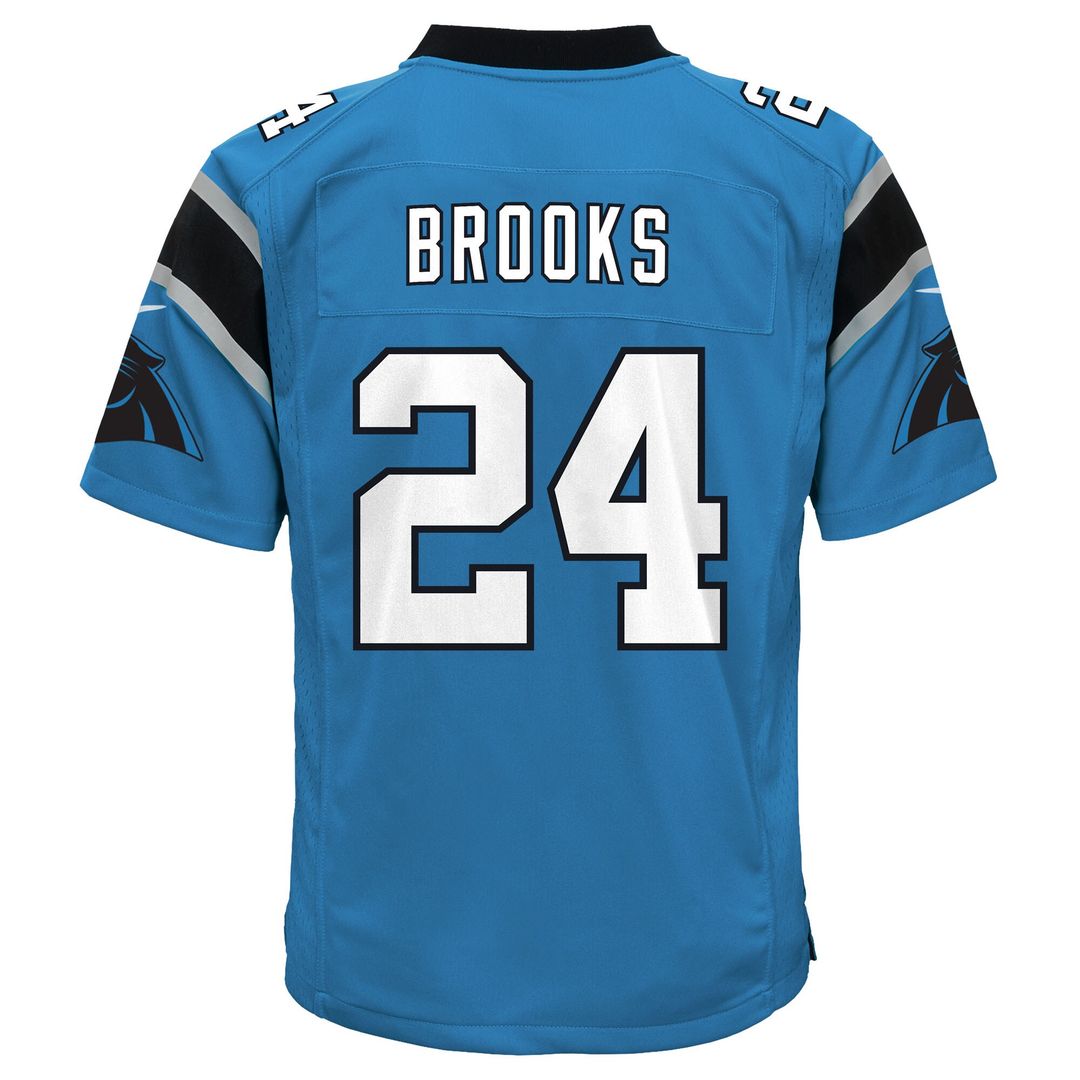 Jonathon Brooks Carolina Panthers Nike Youth Game Jersey - Black