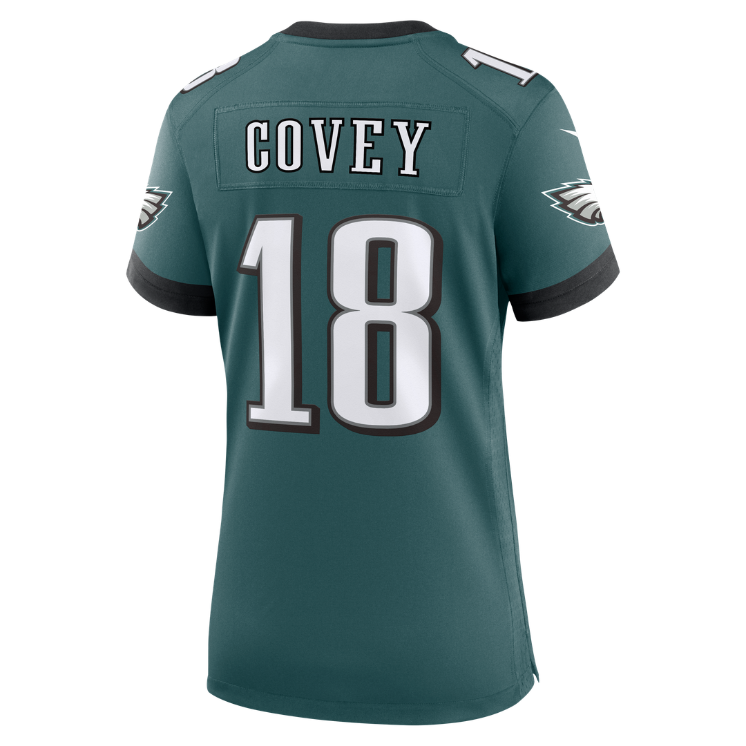Britain Covey Philadelphia Eagles Nike Women's Team Game Jersey - Midnight Green