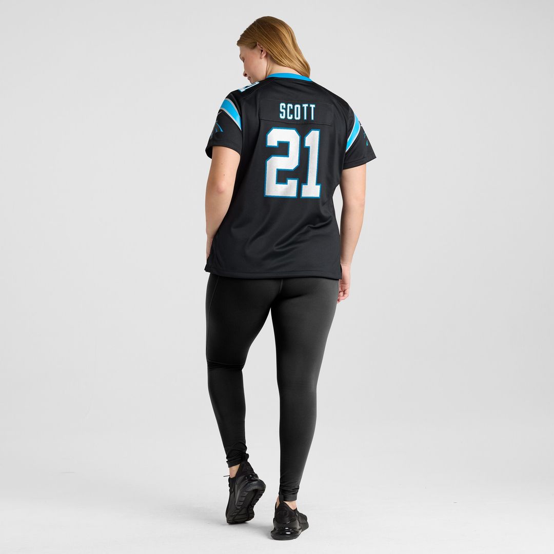 Nick Scott Carolina Panthers Nike Women's Game Jersey - Black