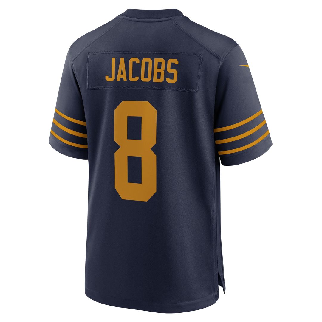 Josh Jacobs Green Bay Packers Nike Team Game Jersey - Green