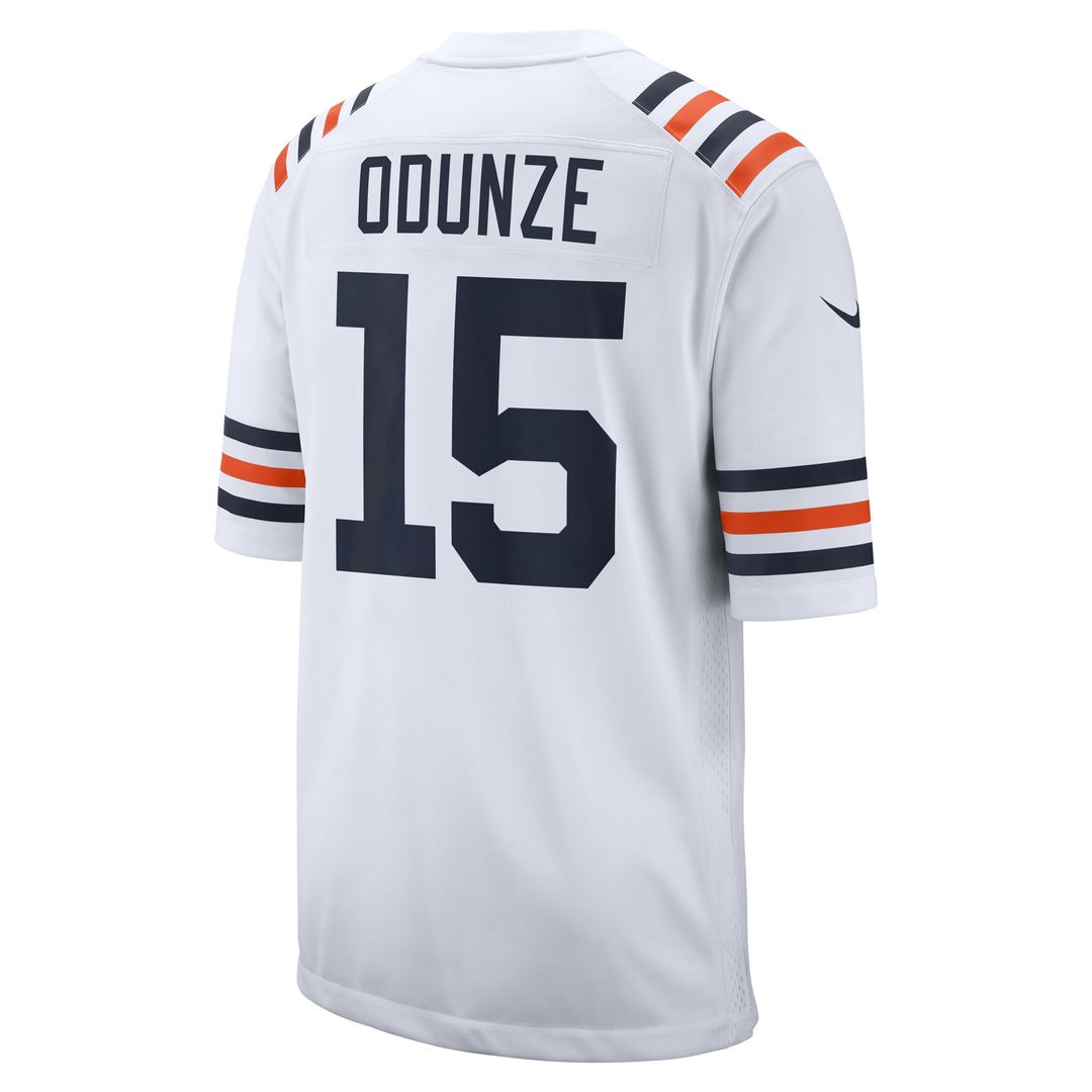 Rome Odunze Chicago Bears Nike Alternate Game Jersey - White