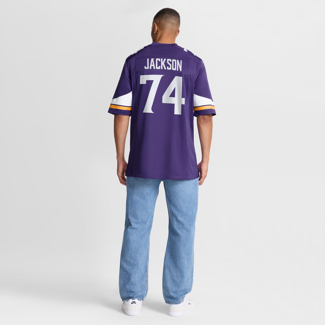 Donovan Jackson Minnesota Vikings Nike Game Player Jersey - Purple