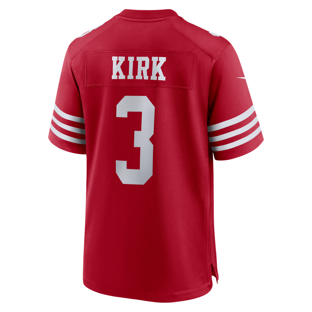 Christian Kirk San Francisco 49ers Nike Team Game Jersey - Scarlet
