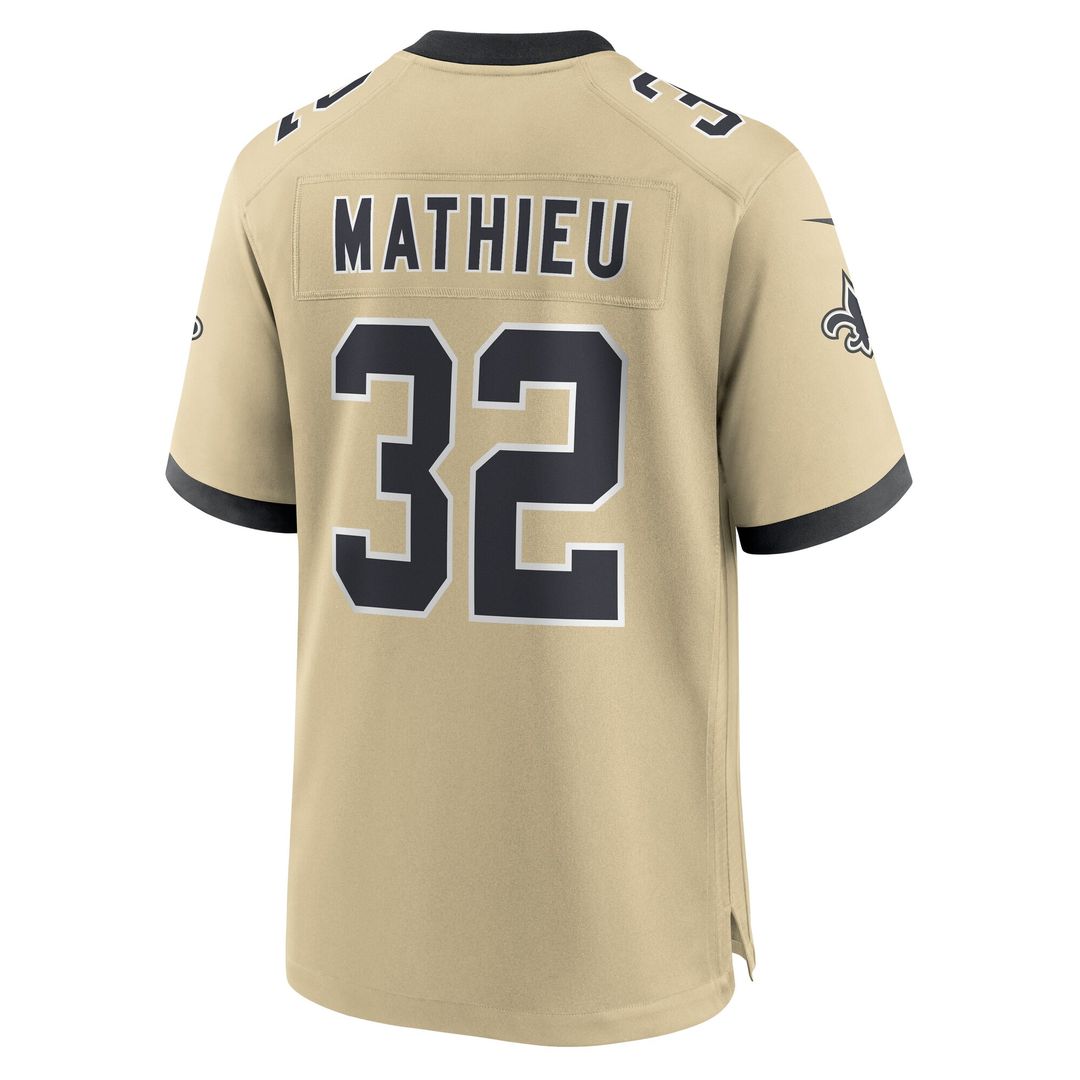 Tyrann Mathieu New Orleans Saints Nike Game Jersey - Black