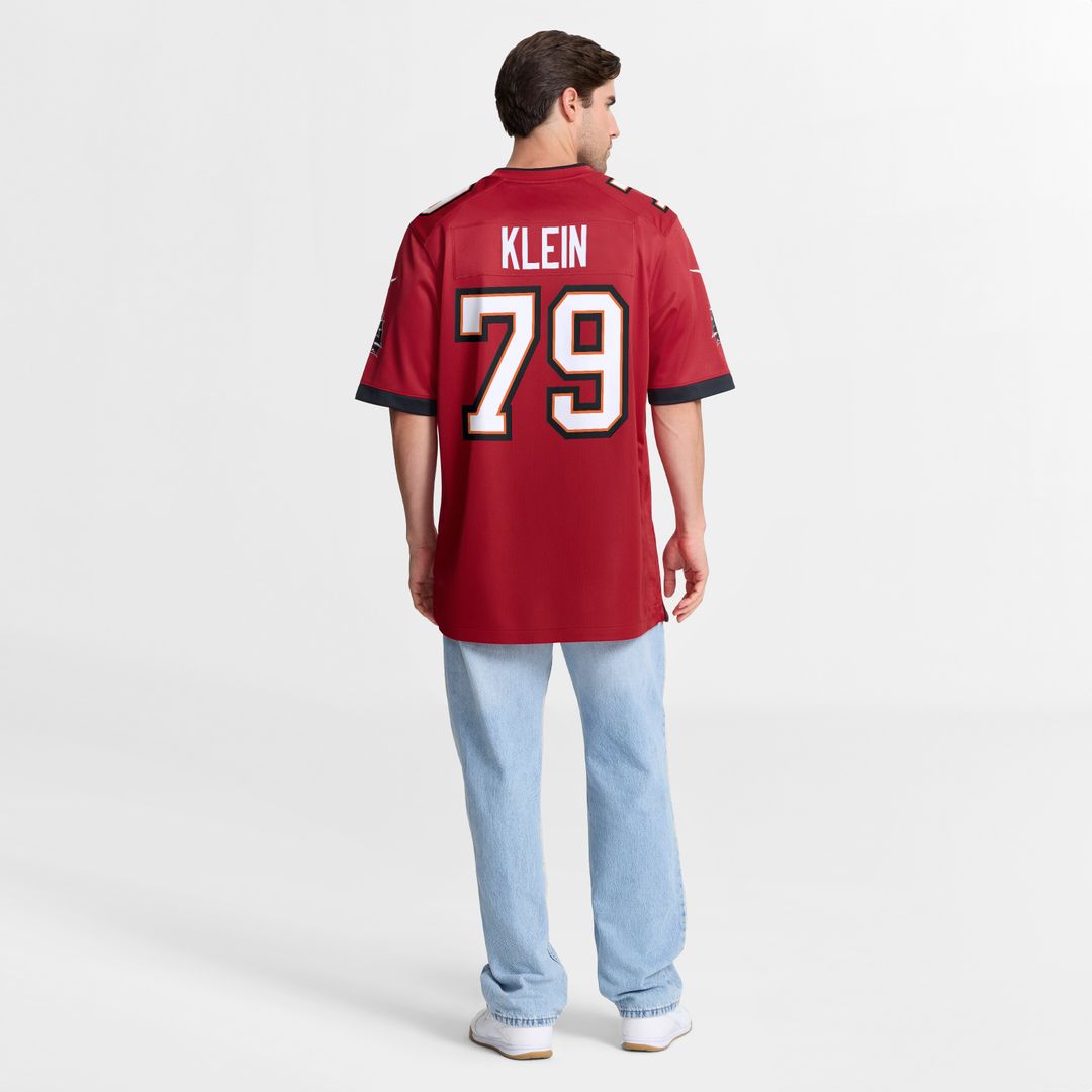 Elijah Klein Tampa Bay Buccaneers Nike Game Jersey - Red