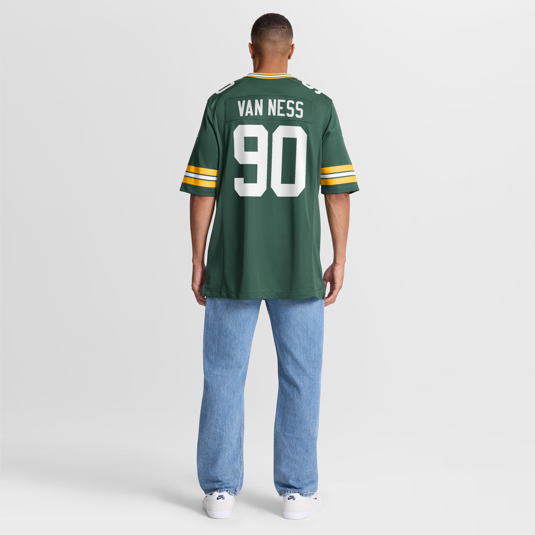 Lukas Van Ness Green Bay Packers Nike Game Jersey - Green