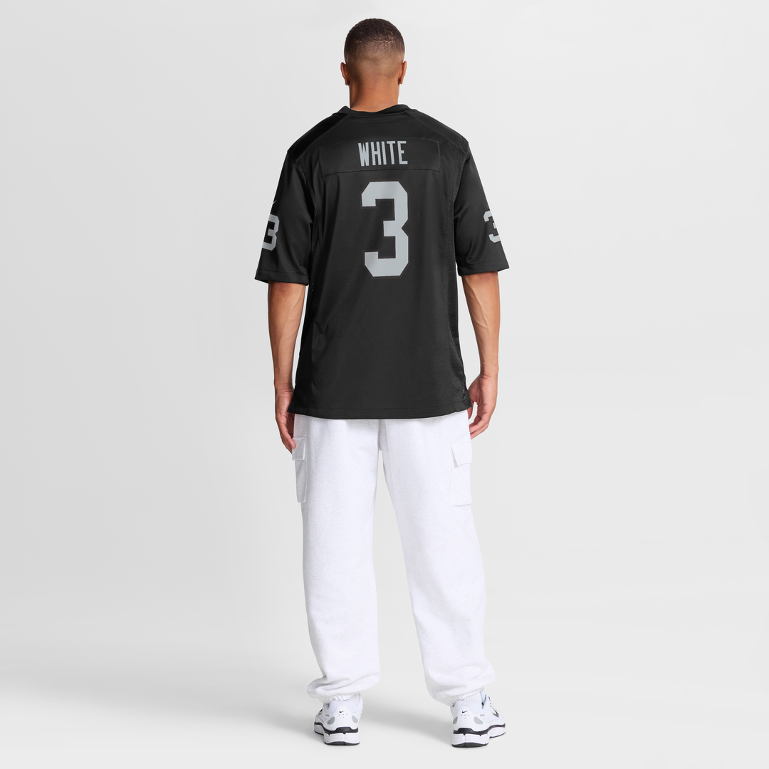 Zamir White Las Vegas Raiders Nike Team Game Jersey - Black