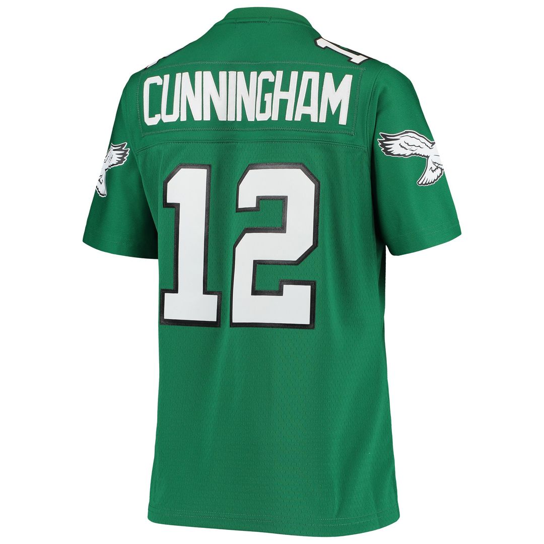 Randall Cunningham Philadelphia Eagles Mitchell & Ness Women's 1990 Legacy Replica Jersey - Kelly Green