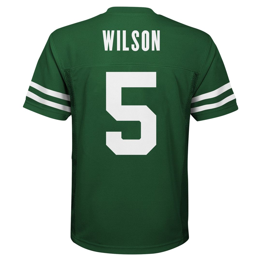 Garrett Wilson New York Jets Preschool Replica Player Jersey - Legend Green