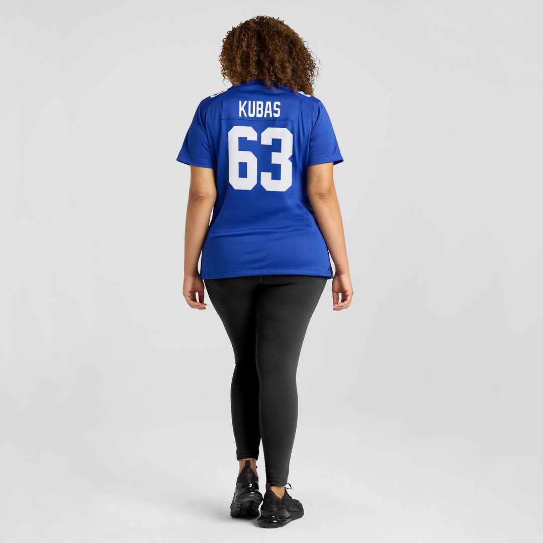 Jake Kubas New York Giants Nike Women's Game Jersey - Royal