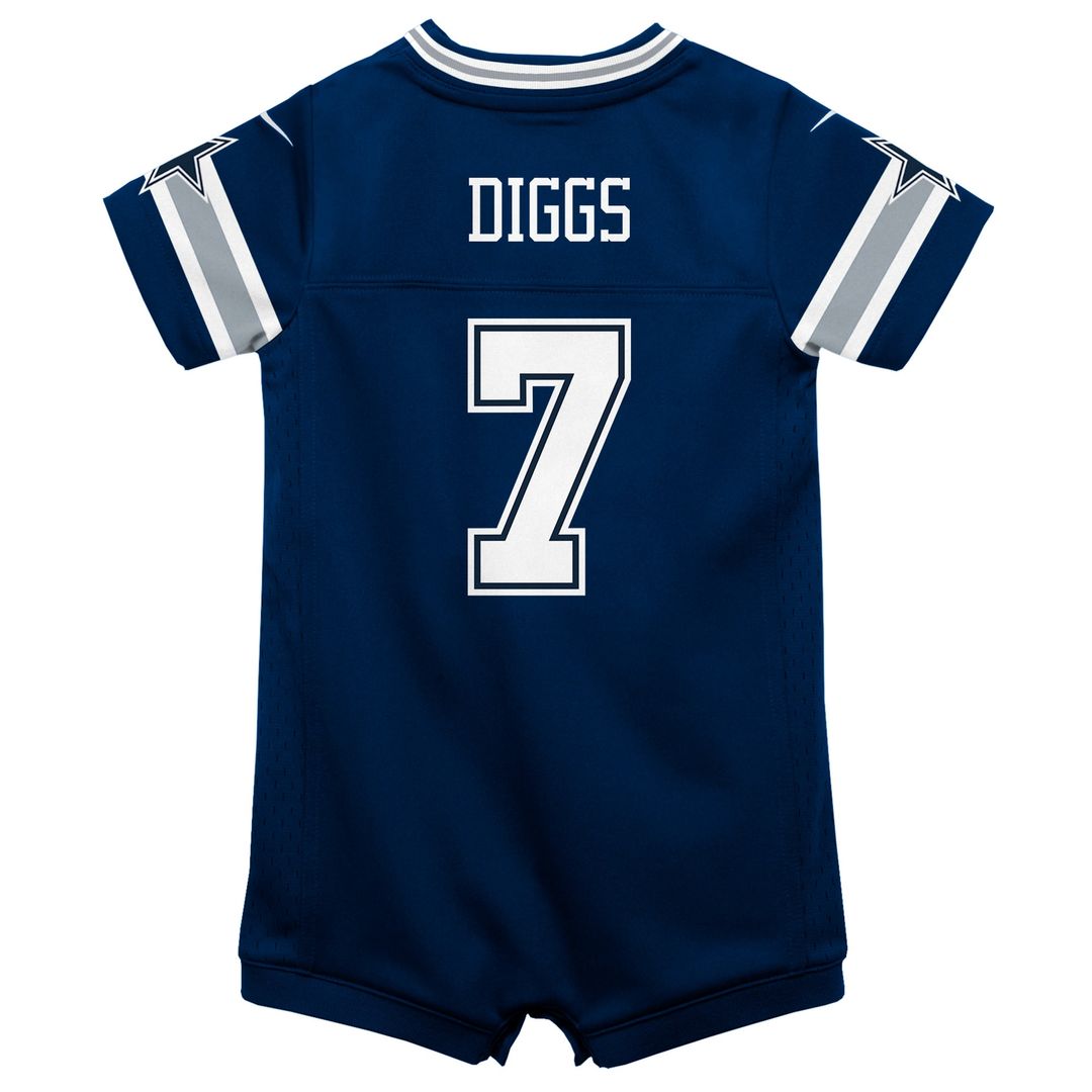 Trevon Diggs Dallas Cowboys Nike Infant Game Romper Jersey - Navy