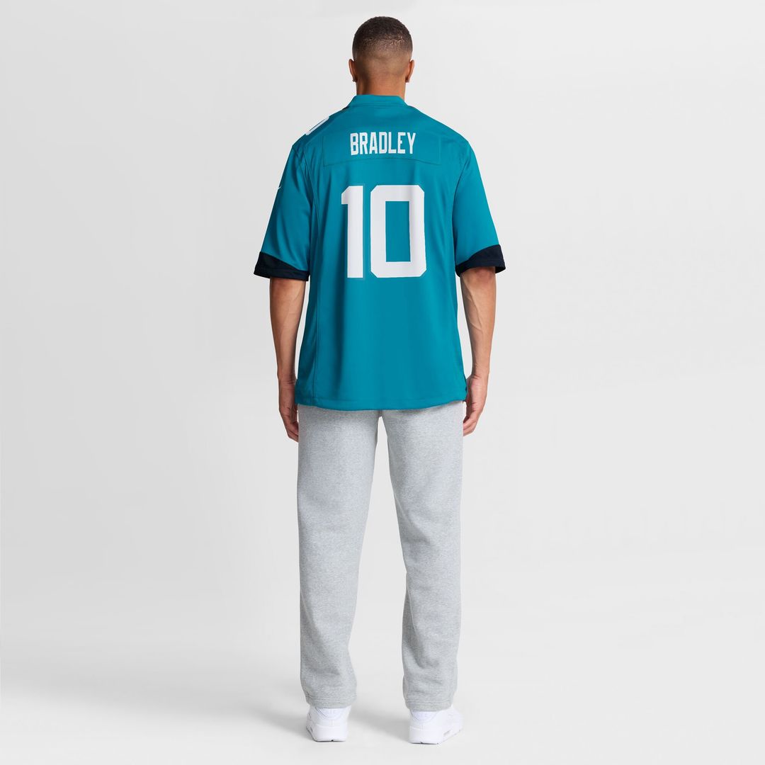 Carter Bradley Jacksonville Jaguars Nike Team Game Jersey - Teal
