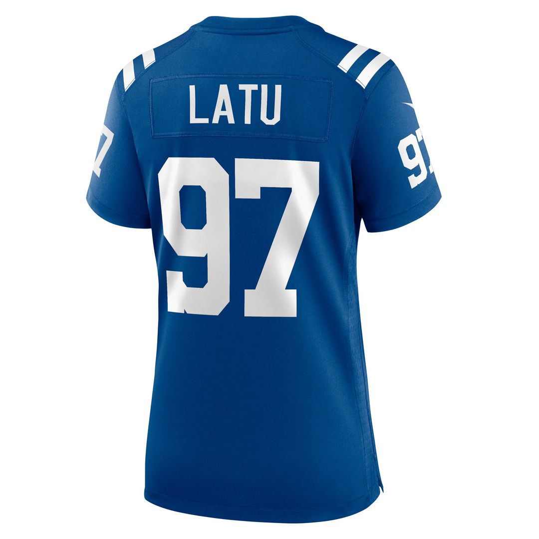 Laiatu Latu Indianapolis Colts Nike Women's Game Jersey - Royal