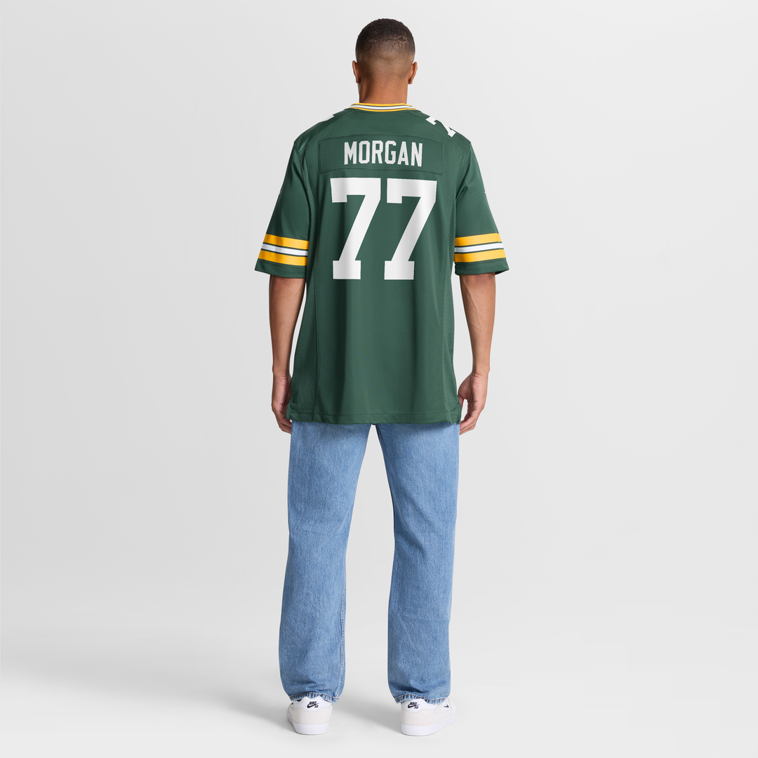 Jordan Morgan Green Bay Packers Nike Player Game Jersey - Green