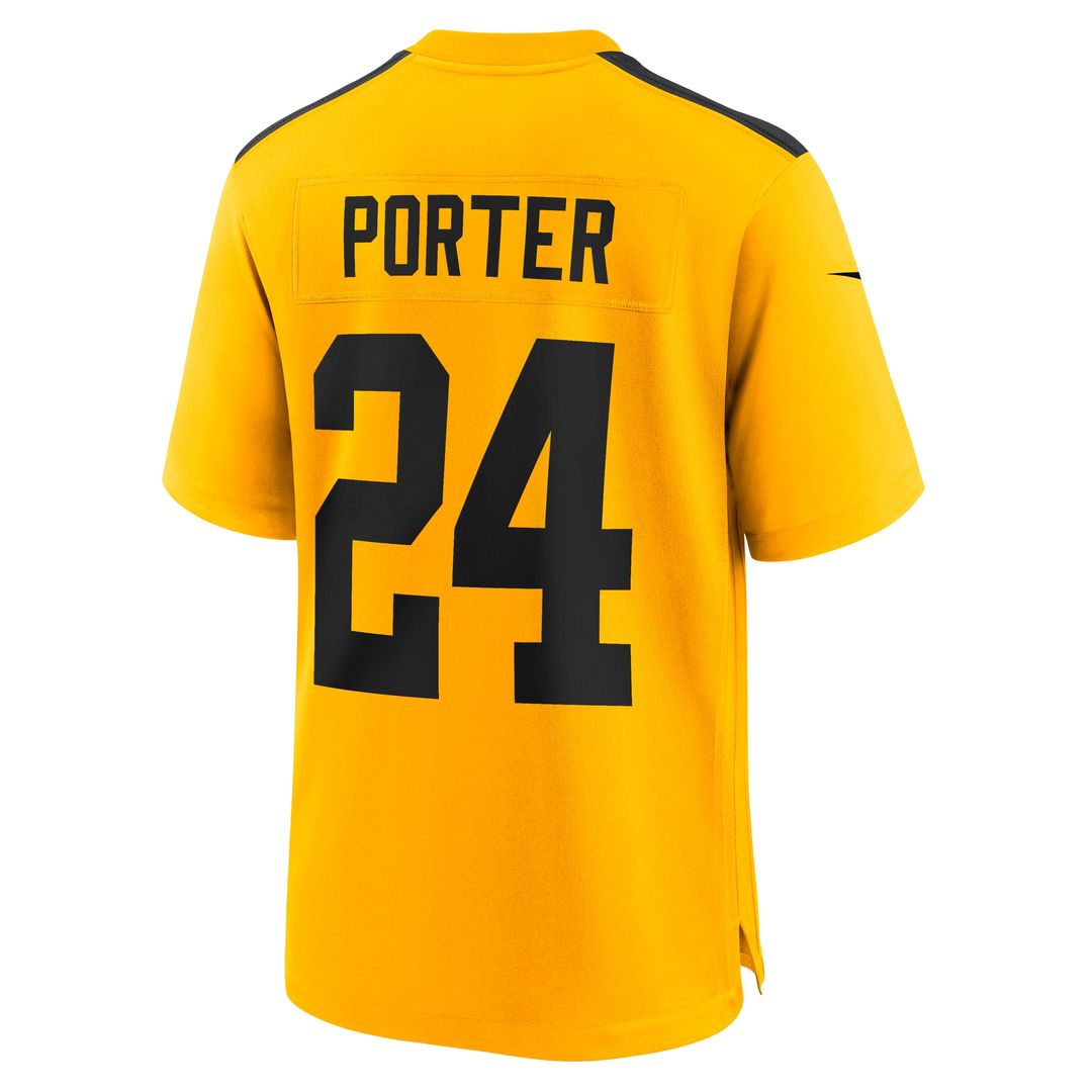 Joey Porter Jr. Pittsburgh Steelers Nike Game Jersey - Black