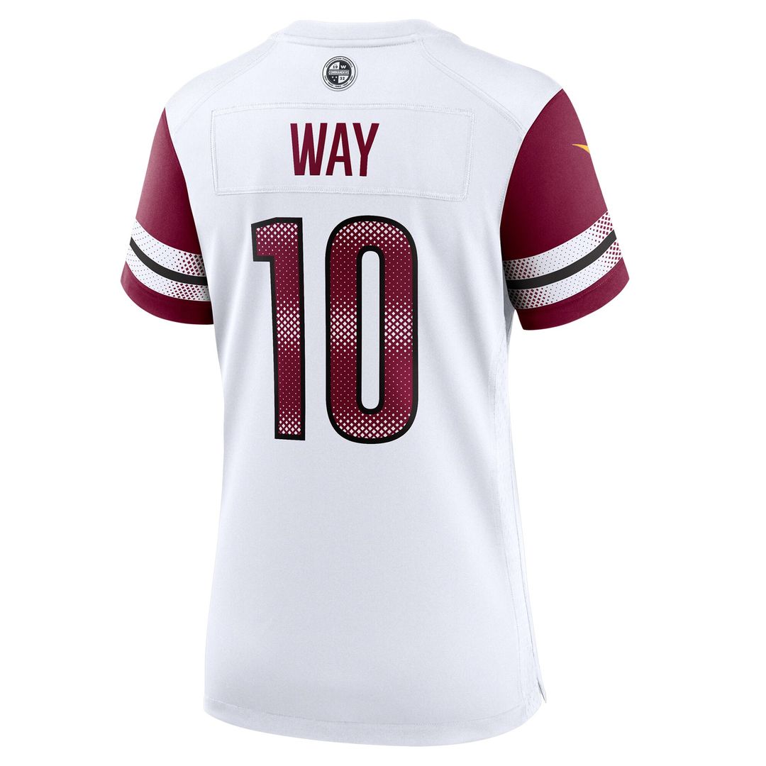 Tress Way Washington Commanders Nike Women's Team Game Jersey - Burgundy