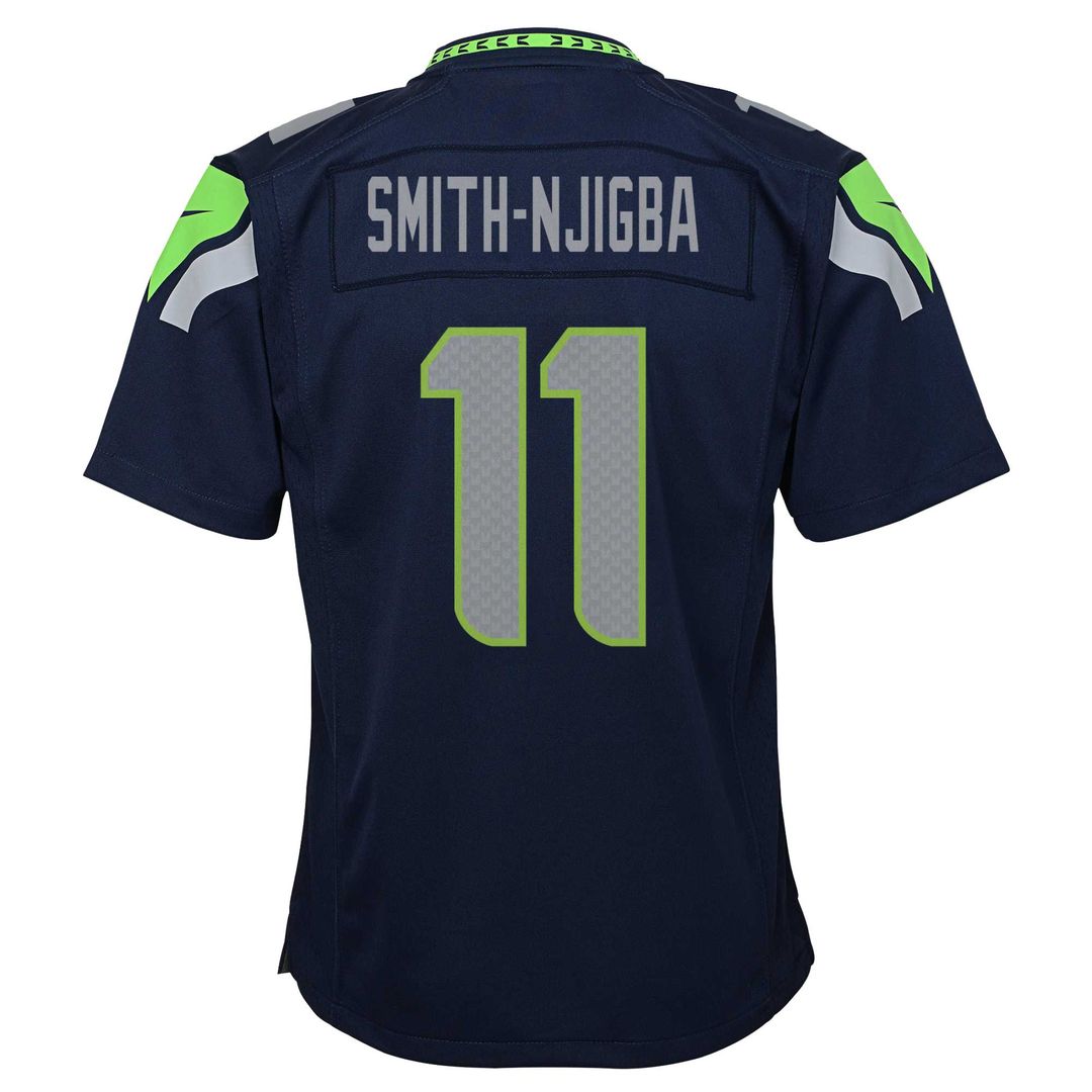 Jaxon Smith-Njigba Seattle Seahawks Nike Youth Game Jersey - College Navy