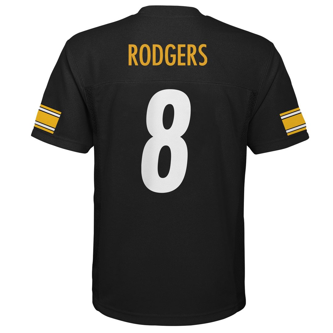 Aaron Rodgers Pittsburgh Steelers Outerstuff Preschool Replica Player Jersey - Black