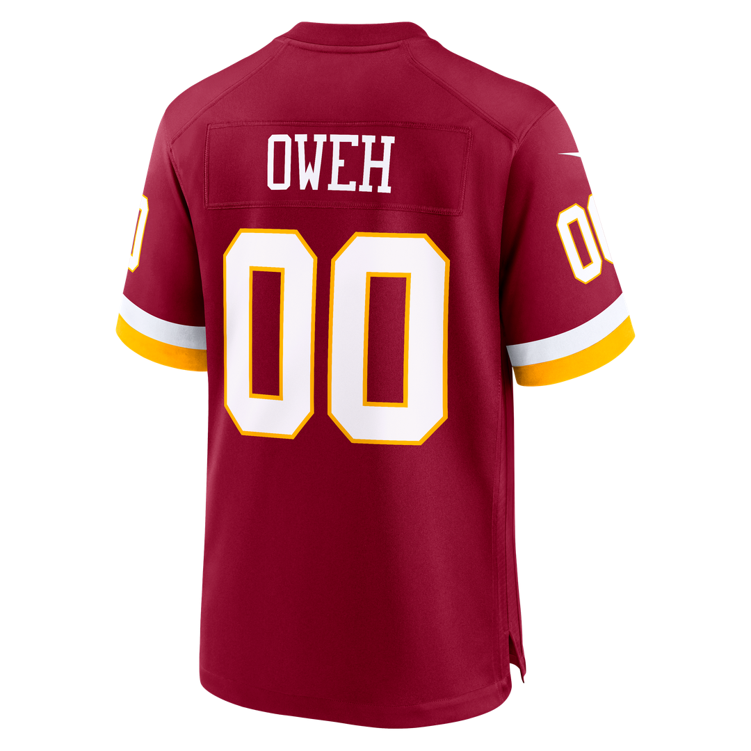 Odafe Oweh Washington Commanders Nike Hail Raiser Alternate Game Jersey - Black