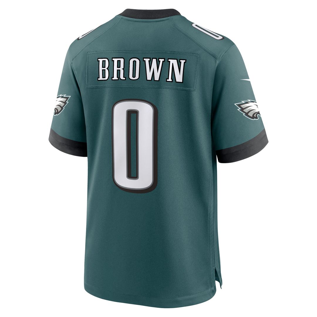 Marquise Brown Philadelphia Eagles Nike Alternate 2 Game Jersey - Kelly Green