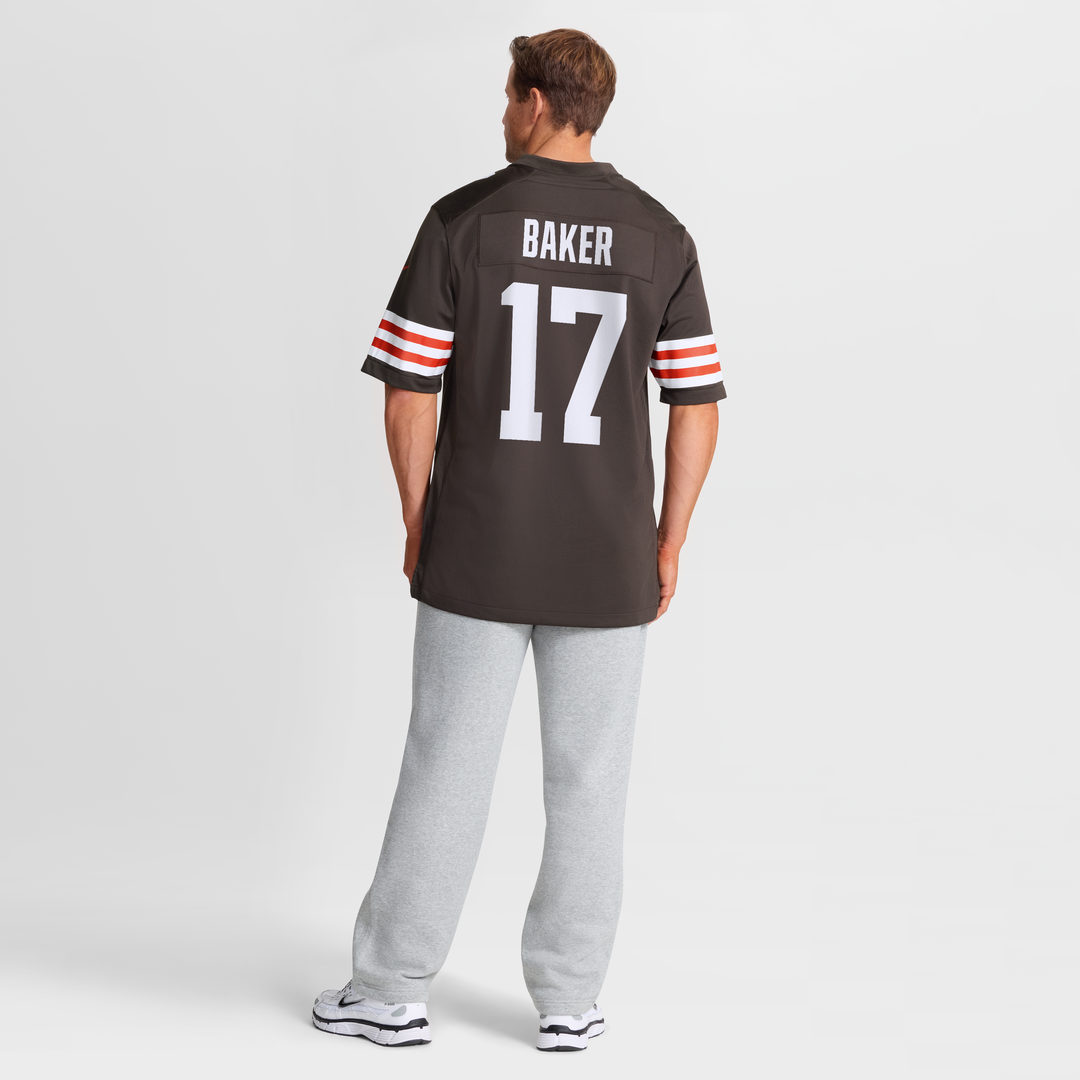 Jerome Baker Cleveland Browns Nike Team Game Jersey - Brown