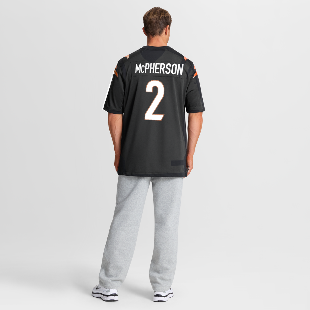 Evan McPherson Cincinnati Bengals Nike Game Jersey - Black