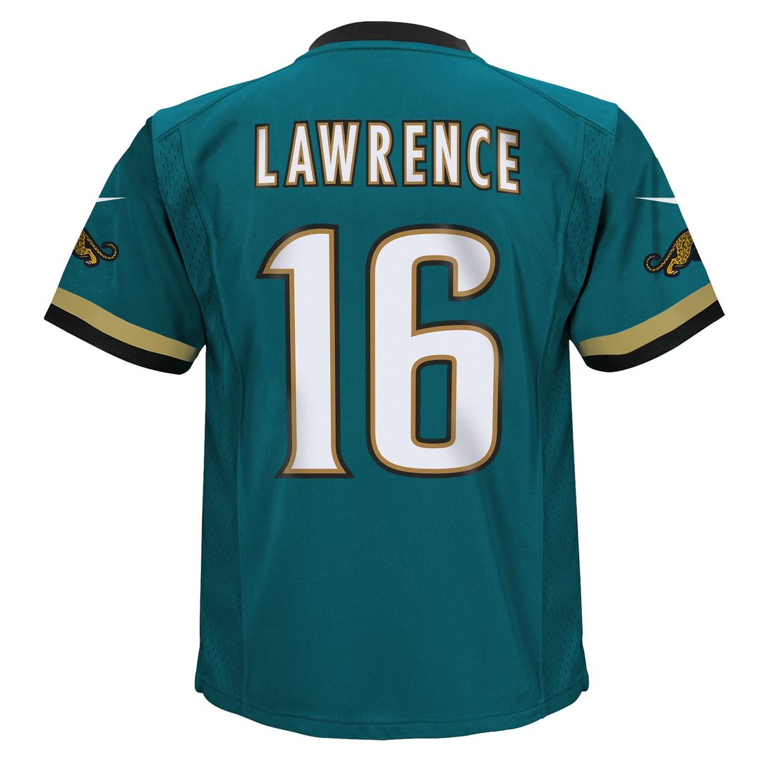 Trevor Lawrence Jacksonville Jaguars Nike Infant Alternate Prowler Throwback Player Game Jersey - Teal