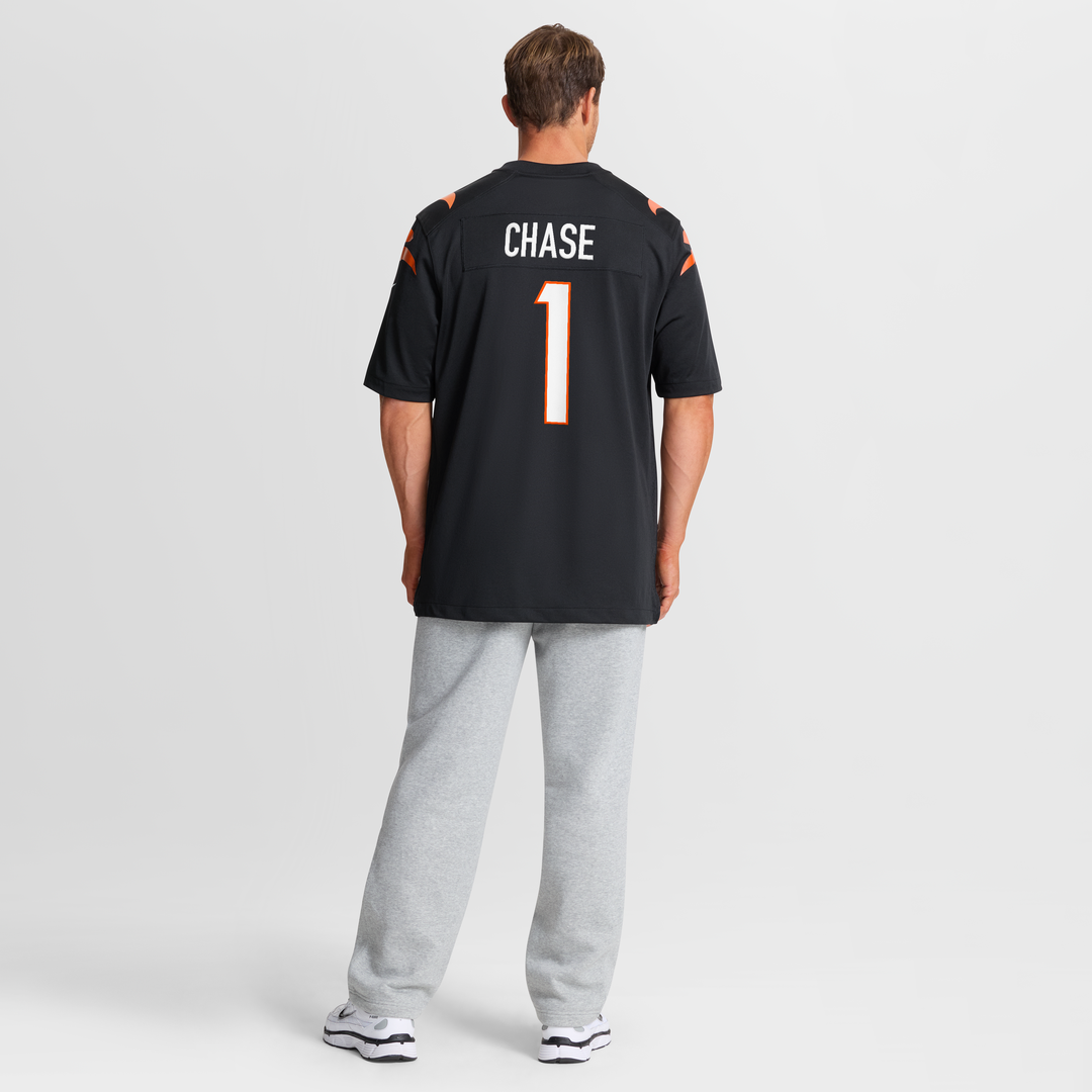 Ja'Marr Chase Cincinnati Bengals Nike Game Jersey - Black
