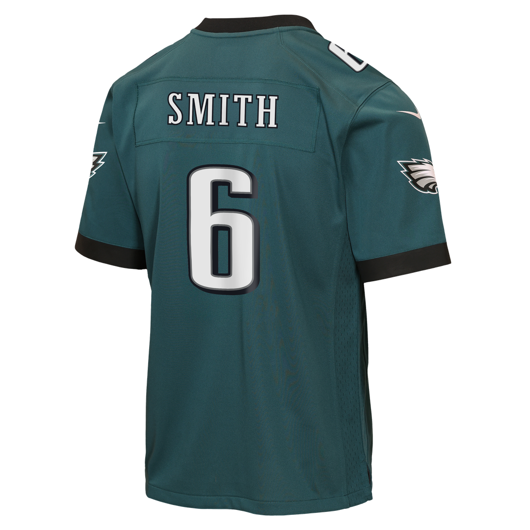 DeVonta Smith Philadelphia Eagles Nike Youth Game Jersey - Kelly Green