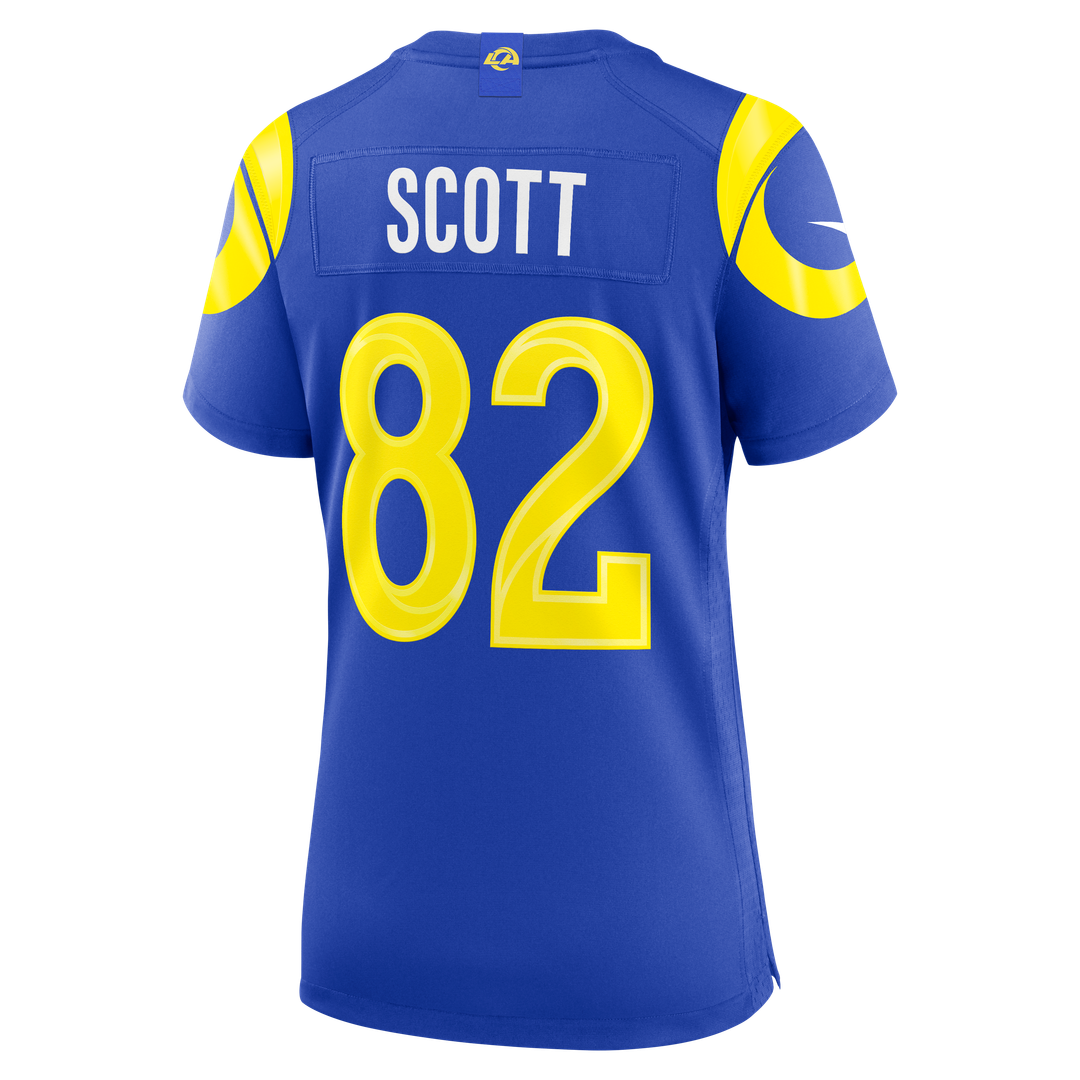 Tyler Scott Los Angeles Rams Nike Women's Team Game Jersey - Royal