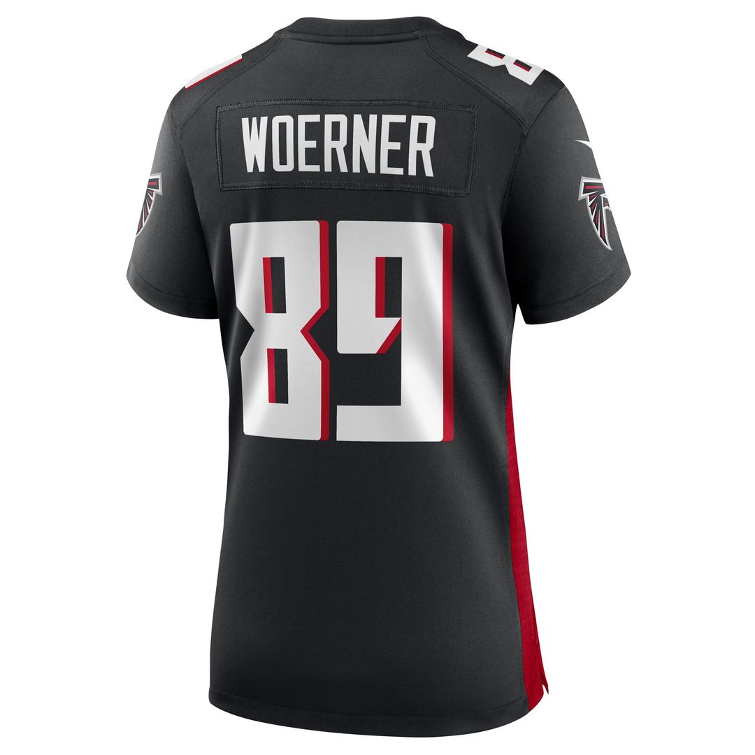 Charlie Woerner Atlanta Falcons Nike Women's Game Jersey - Black