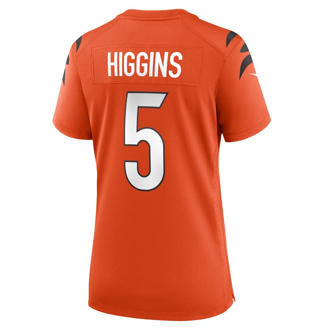 Tee Higgins Cincinnati Bengals Nike Women's Alternate Game Jersey - Orange