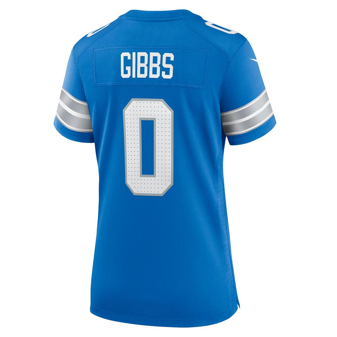 Jahmyr Gibbs Detroit Lions Nike Women's 2nd Alternate Game Player Jersey - Black