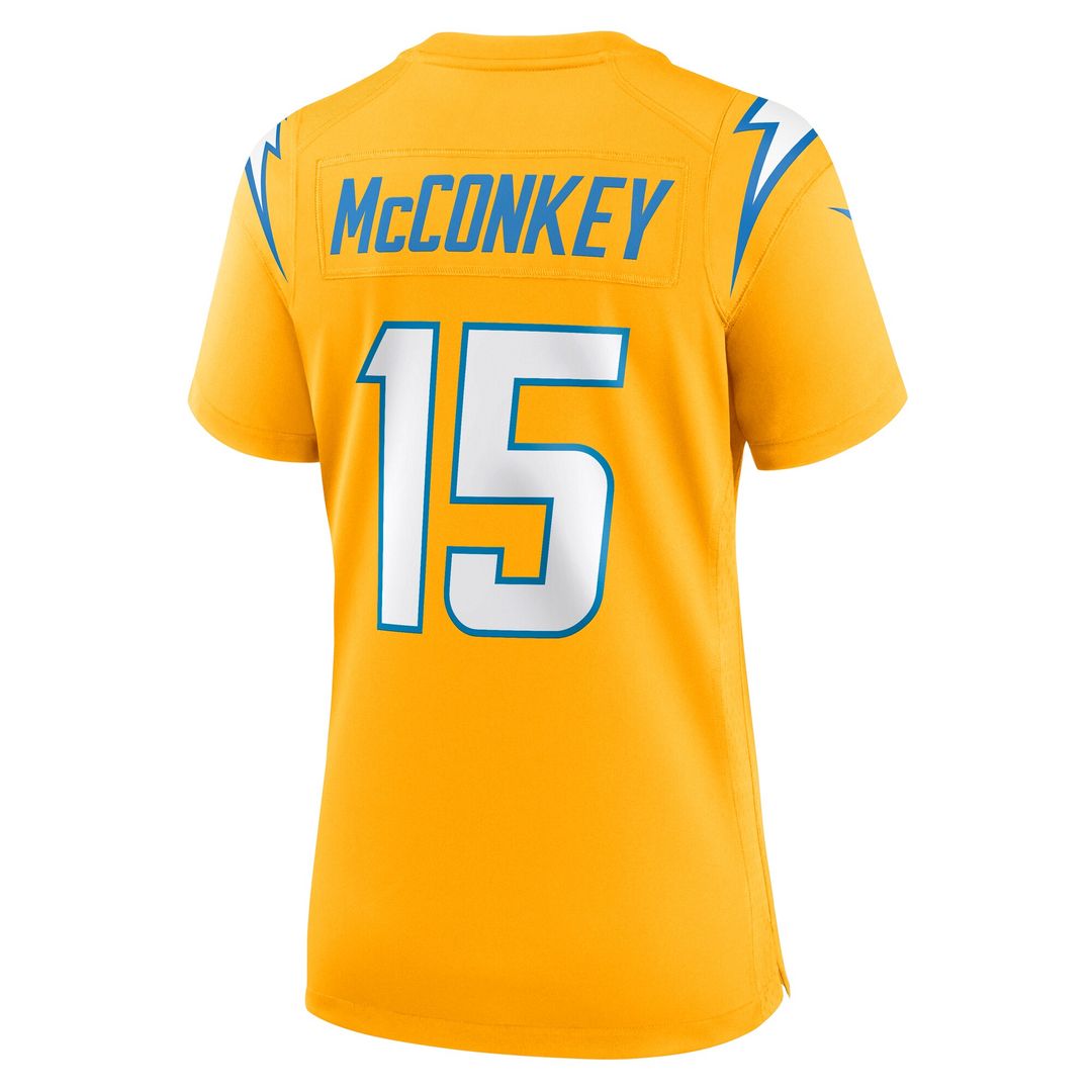Ladd McConkey Los Angeles Chargers Nike Women's Game Jersey - Powder Blue