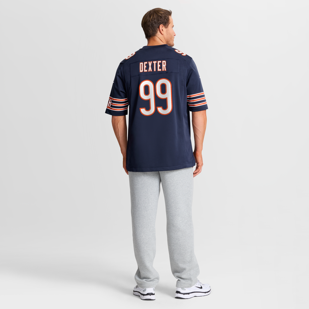 Gervon Dexter Sr Chicago Bears Nike Team Game Jersey - Navy