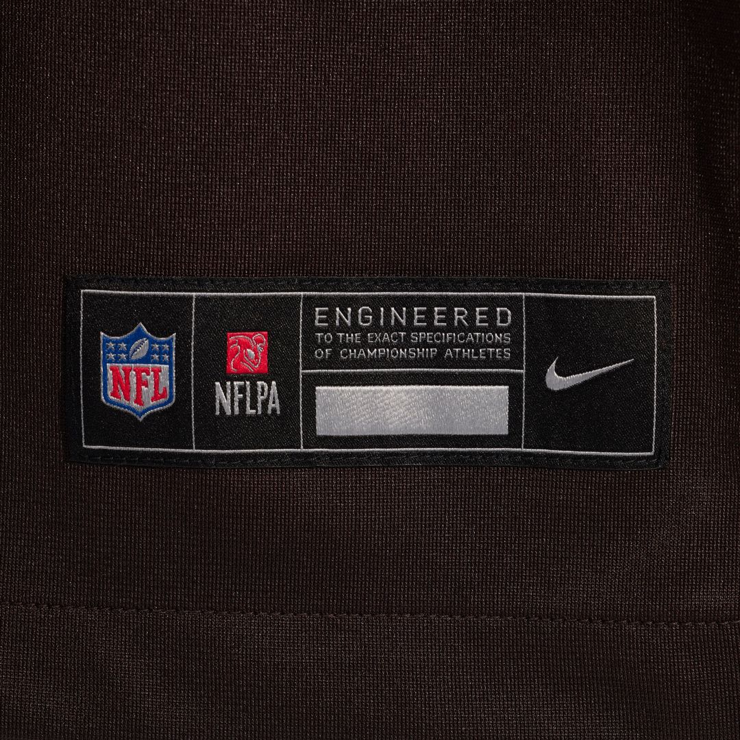 KC Concepcion Cleveland Browns Nike 2026 NFL Draft First Round Pick No. 24 Team Game Jersey - Brown