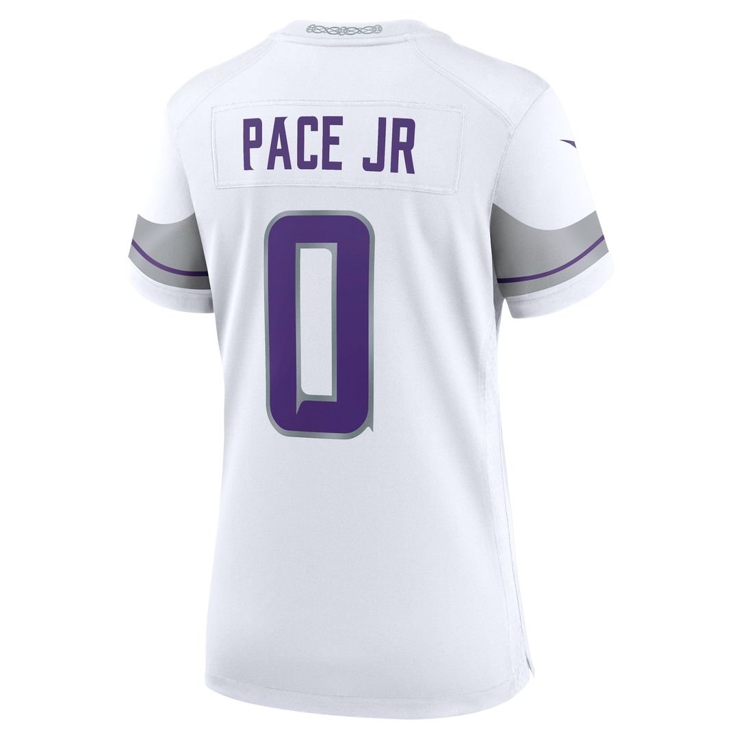 Ivan Pace Jr Minnesota Vikings Nike Women's Alternate Game Jersey - White