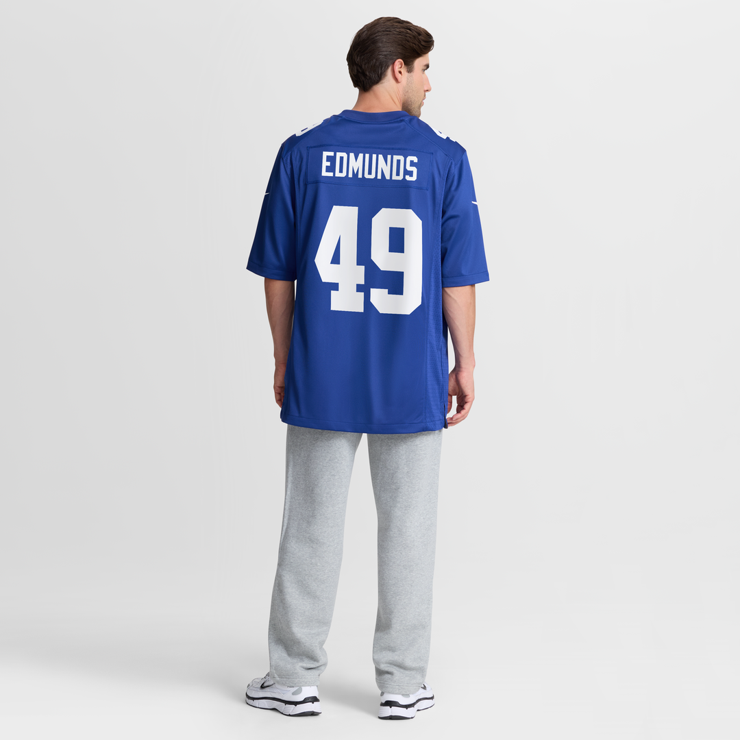 Tremaine Edmunds New York Giants Nike Team Game Jersey - Royal