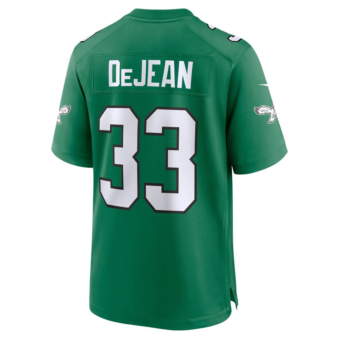 Cooper DeJean Philadelphia Eagles Nike Alternate Game Jersey - Black