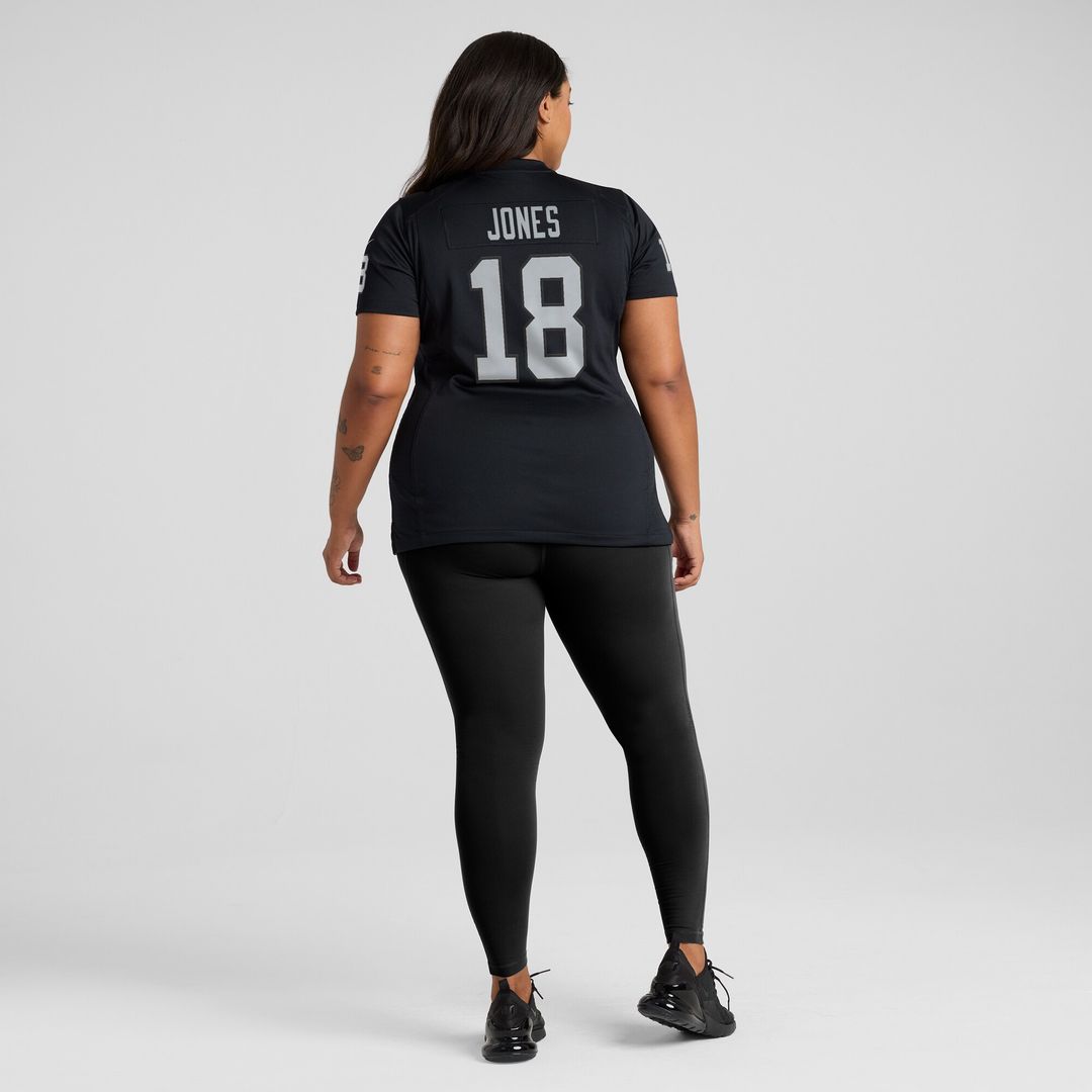 Jack Jones Las Vegas Raiders Nike Women's Game Jersey - Black