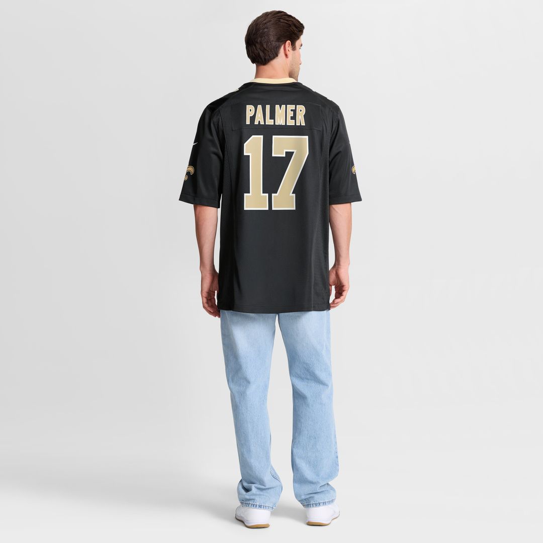 Trey Palmer New Orleans Saints Nike Team Game Jersey - Black