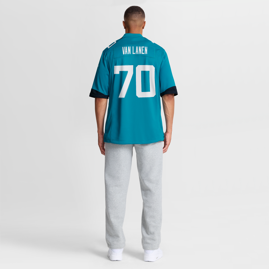Cole Van Lanen Jacksonville Jaguars Nike Game Player Jersey - Teal