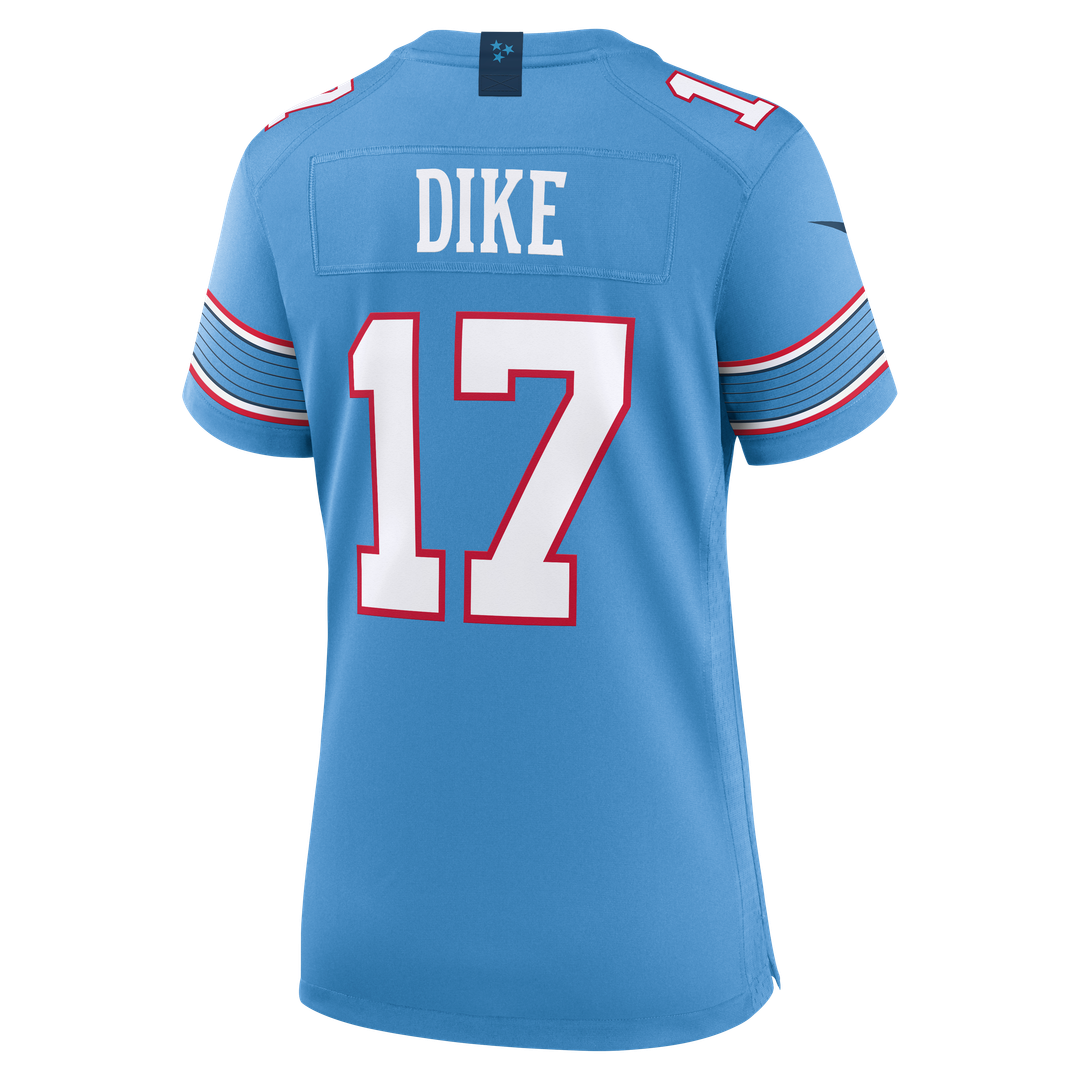 Chimere Dike Tennessee Titans Nike Women's Team Game Jersey - Light Blue