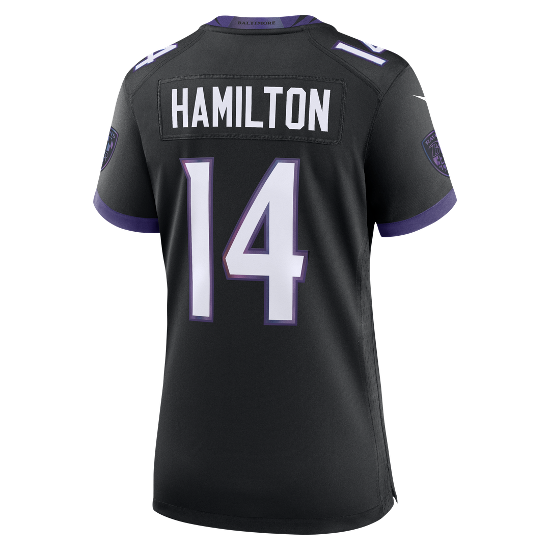 Kyle Hamilton Baltimore Ravens Nike Women's Team Game Jersey - Purple